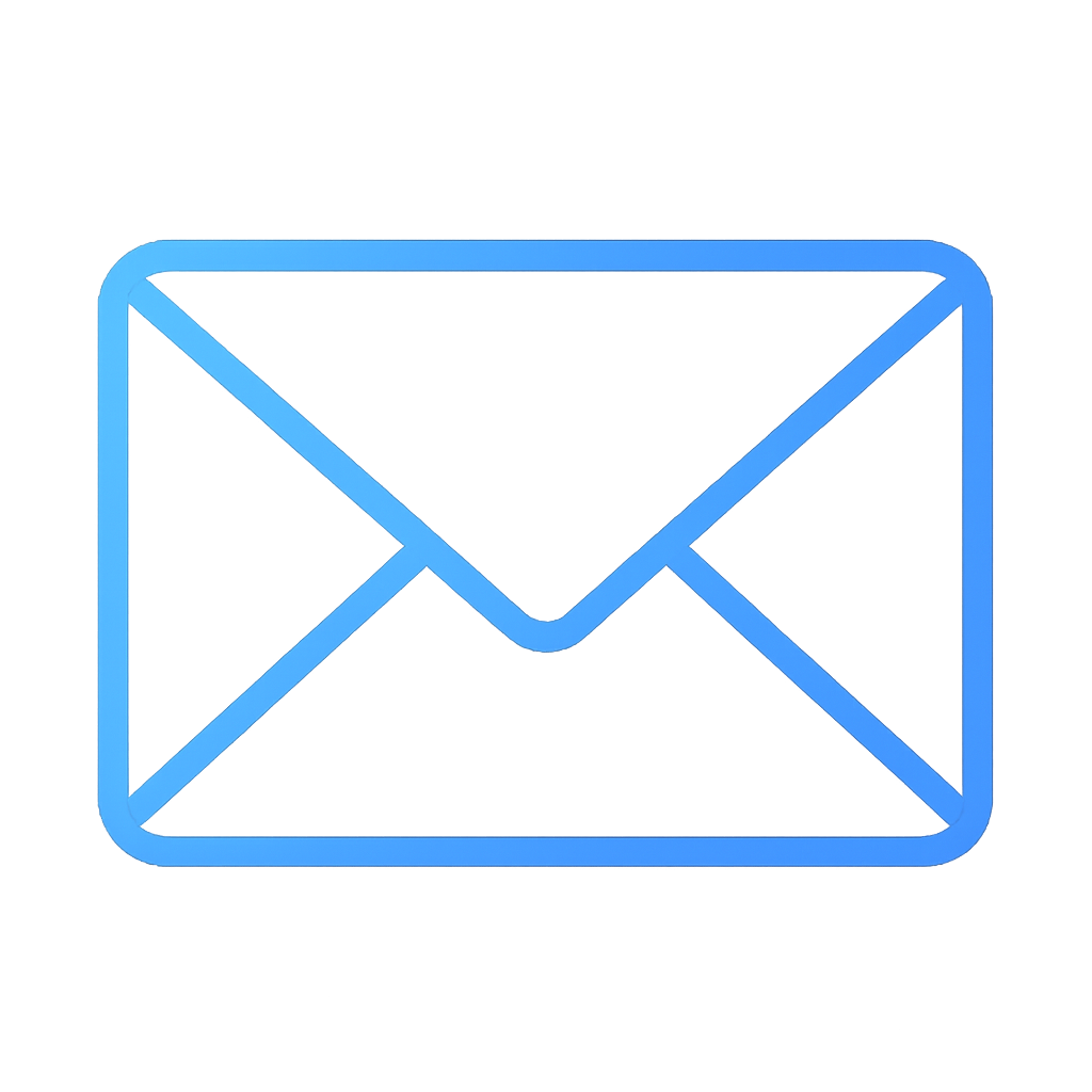Envelope icon representing contact form